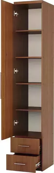 Шкаф Шарм-Дизайн с полками и ящиками Мелодия МПЯ-11 30х45 орех