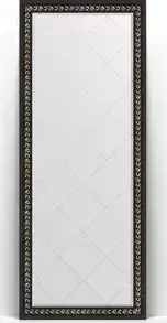 Зеркало Evoform с Exclusive-G Floor 80x199 см, в багетной раме - черный ардеко 81 мм (BY 6308)