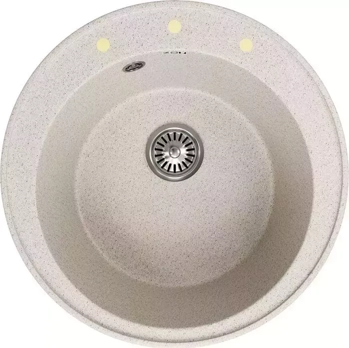 Мойка кухонная ZOX ZX-GM 01 48х48 песочная (4630085461739)