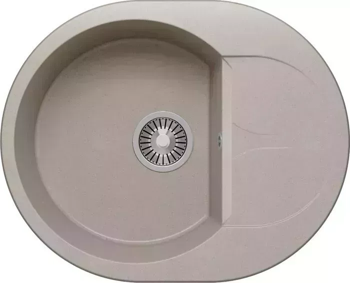 Мойка кухонная Polygran Atol 620 №14 серый (678941)