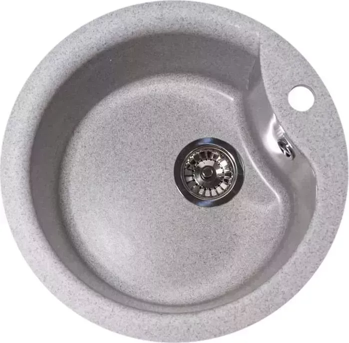 Мойка кухонная GranAlliance GA-12 серый 310 (GA-12-310)