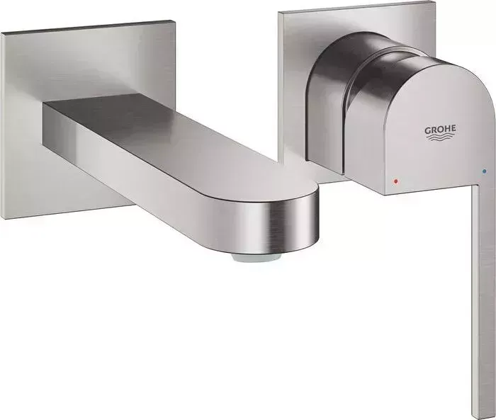 Смеситель для раковины Grohe Plus встраиваемый, механизма 23200, суперсталь (29303DC3)