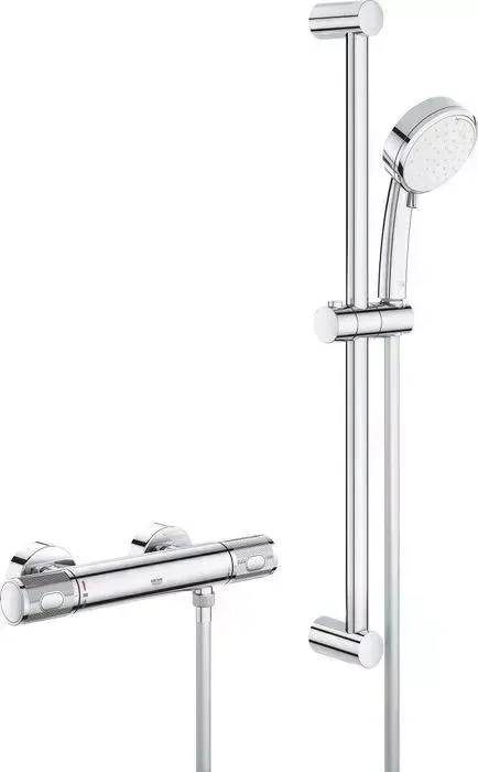 Термостат для душа Grohe Grohtherm 1000 с душевым гарнитуром, хром (34783000)