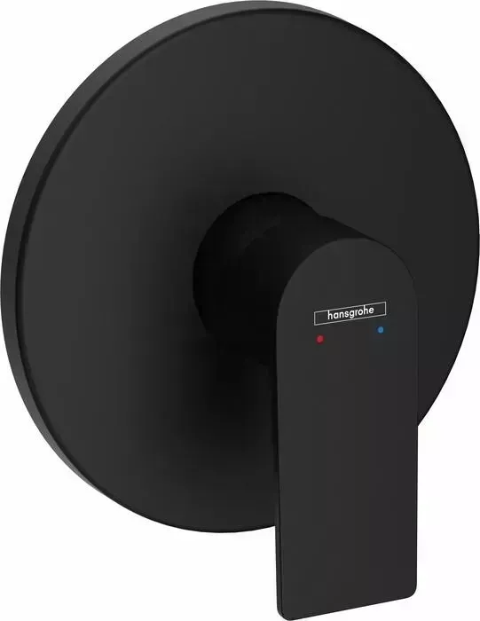 Смеситель для душа Hansgrohe Rebris E механизма 01800180, матовый черный (72668670)