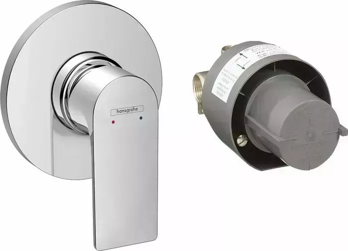 Смеситель для душа Hansgrohe Rebris E с механизмом, хром (72658000)