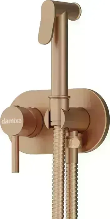 Смеситель для душа Damixa Option с гигиеническим душем, бронза (214000000)