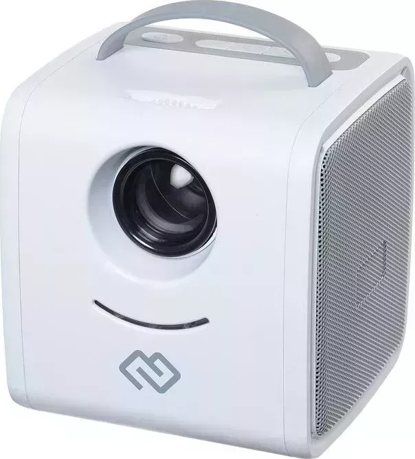 Мини-кинотеатр DIGMA DiMagic Kids plus battery белый/серый (DM003)
