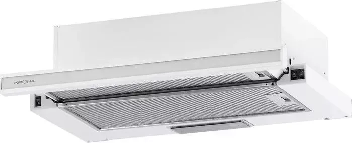 Вытяжка KRONA KAMILLA 600 GLASS WHITE