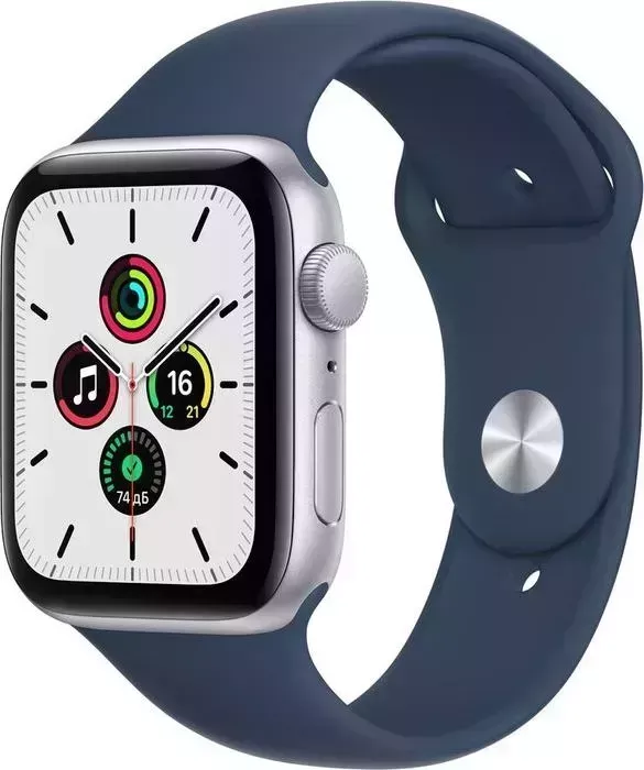 Смарт-часы APPLE Watch SE A2352 44мм O LTPO серебристый (MKQ43LL/A)