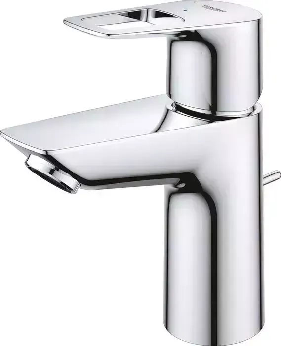 Смеситель для раковины Grohe BauLoop функция экономии, с донным клапаном, хром (22054001)