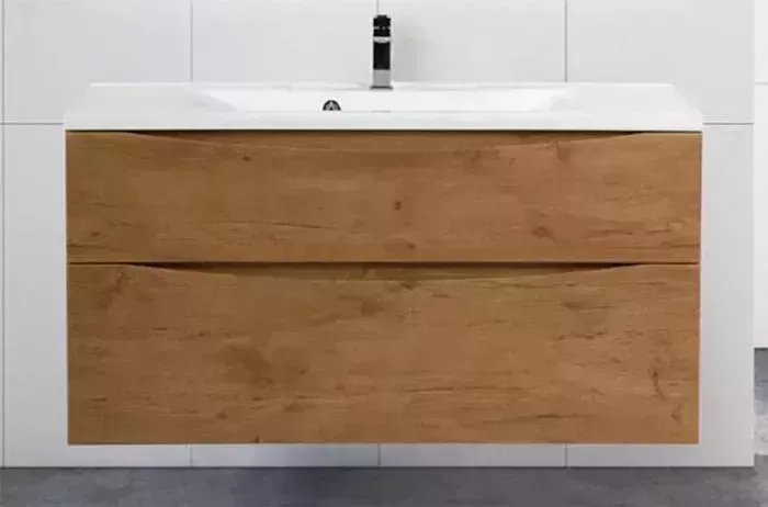 Тумба под раковину BELBANGO Marino-H60 110 Rovere Nature (MARINO-H60-1100-2C-SO-RN-P)