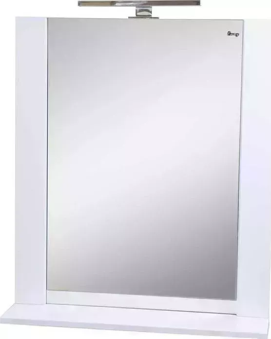 Зеркало Emmy Асти 55х75 с подсветкой, белое (ast55mir1)