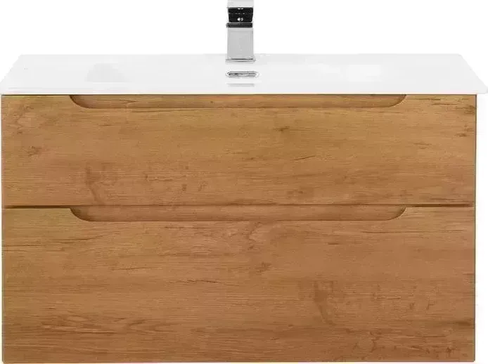 Тумба с раковиной BELBANGO с Etna-H60 100 Rovere Nature (ETNA-H60-1000-2C-SO-RN-P, BB1000ETL)