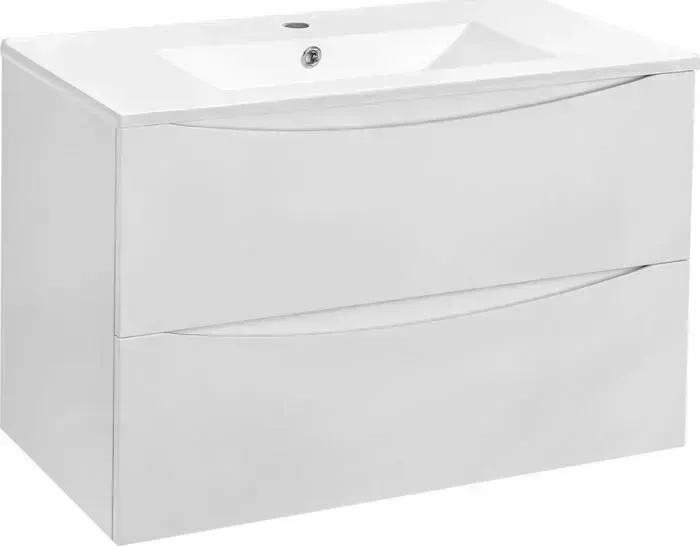 Тумба с раковиной Vincea с Mia 80х46 G.White (VMC-2MC800GW, VBS-13980)