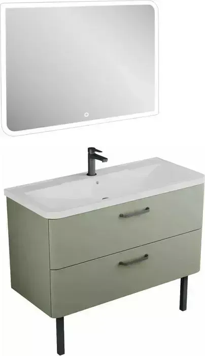 Мебель для ванной Veneciana Tibr 100х48 олива