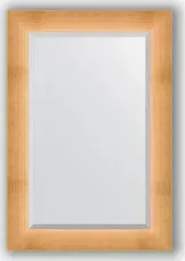 Зеркало Evoform с фацетом в багетной раме Exclusive 66x96 см, травленое золото 87 мм (BY 1181)