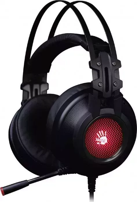 Наушники A4TECH с микрофоном Bloody G525 черный 2м мониторные оголовье (G525 BLACK)