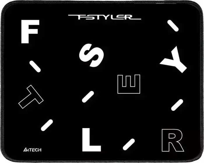 Коврик для мыши A4TECH FStyler FP25 черный/белый 250x200x2 мм