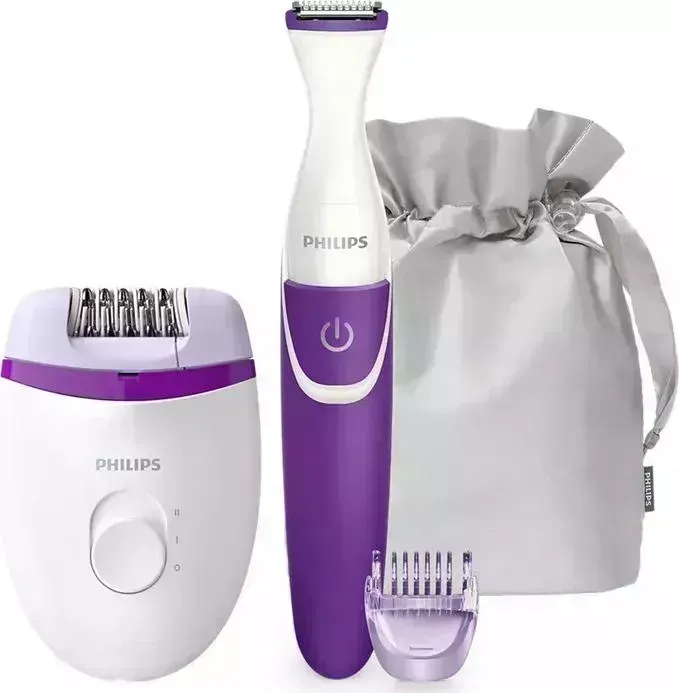 Эпилятор PHILIPS BRP505/00 Satinelle Essential white/purple