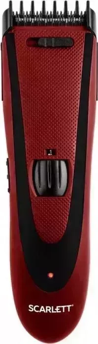 Машинка для стрижки SCARLETT SC-HC63C69 красный/черный