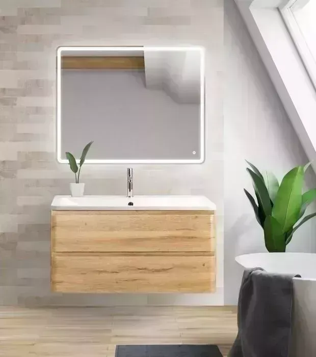 Мебель для ванной BELBANGO Albano 120 подвесная, Rovere Rustico