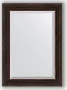 Зеркало Evoform с фацетом в багетной раме Exclusive 79x109 см, темный прованс 99 мм (BY 3473)