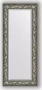 Зеркало Evoform с фацетом в багетной раме Exclusive 59x139 см, византия серебро 99 мм (BY 3520)