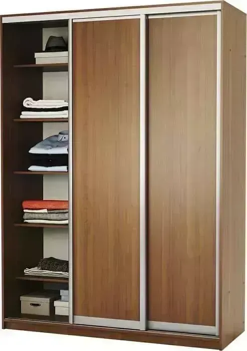 Шкаф-купе Шарм-Дизайн Премиум 160х60х220 трехдверный, орех