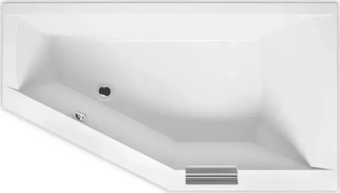 Акриловая ванна RIHO Geta 170x90 L левая, с каркасом (B032001005, 2YNGT1080)