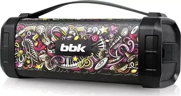 Портативная колонка BBK BTA604 1.0 черный 20Вт
