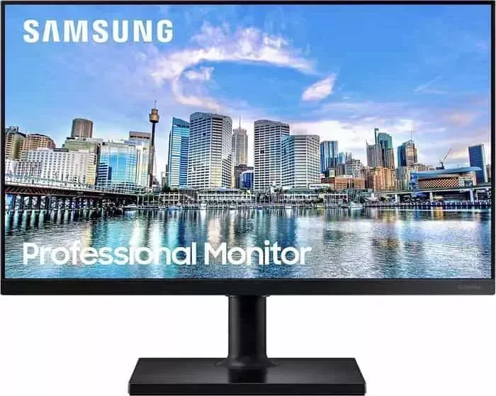 Монитор SAMSUNG LF27T450FQRXEN черный