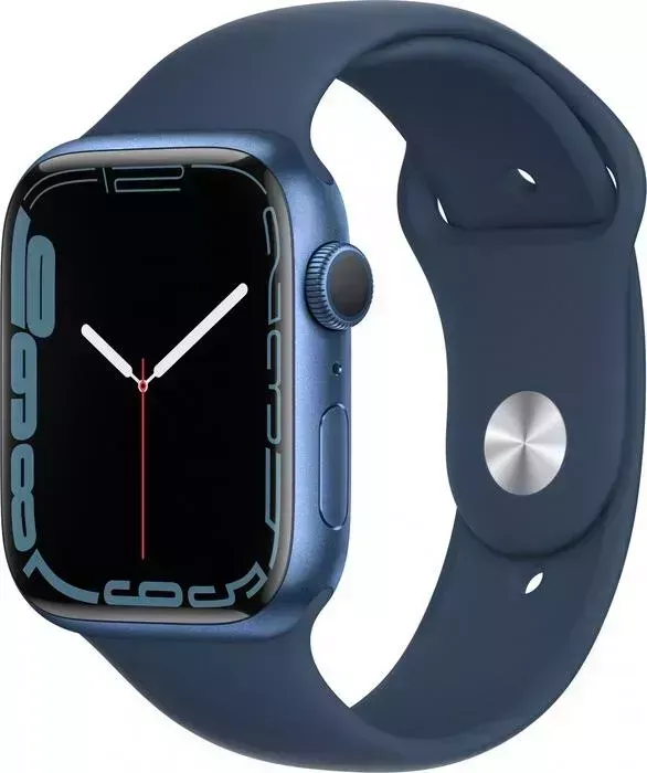 Смарт-часы APPLE Watch Series 7 A2474 45мм O LTPO синий (MKN83ZP/A)