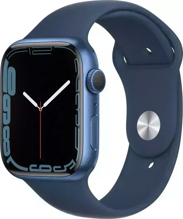 Смарт-часы APPLE Watch Series 7 A2474 45мм O LTPO синий (MKN83LL/A)