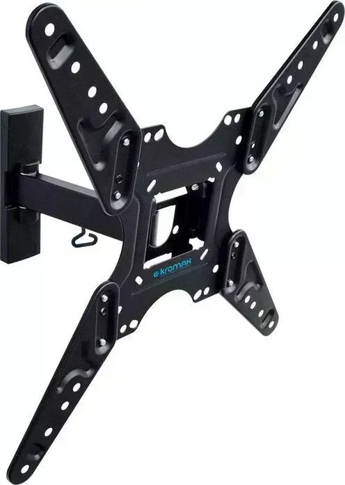 Кронштейн для телевизора KROMAX OPTIMA-413 серый 20"-55" макс.30кг настенный поворотно-выдвижной и наклонный