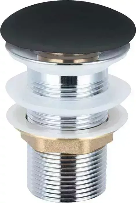 Донный клапан Vincea Click-clack матовый черный (DBS-316MB)