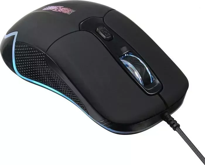Мышь проводная OKLICK 965G RACER черный оптическая (2400dpi) USB (6but)