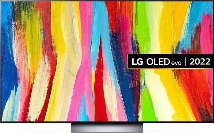 Телевизор LG O OLED55C24LA темно-серый 4K Ultra HD 120Hz DVB-T DVB-T2 DVB-C DVB-S DVB-S2 USB WiFi Smart TV