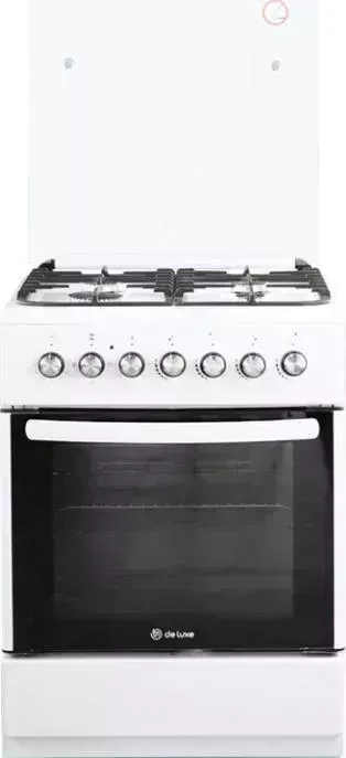 Плита газовая DE LUXE DeLuxe 606040.00 гэ-001 (кр) ЧР бел.