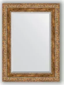 Зеркало Evoform с фацетом в багетной раме Exclusive 55x75 см, виньетка античная бронза 85 мм (BY 3384)