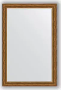 Зеркало Evoform с фацетом в багетной раме Exclusive 119x179 см, травленая бронза 99 мм (BY 3628)