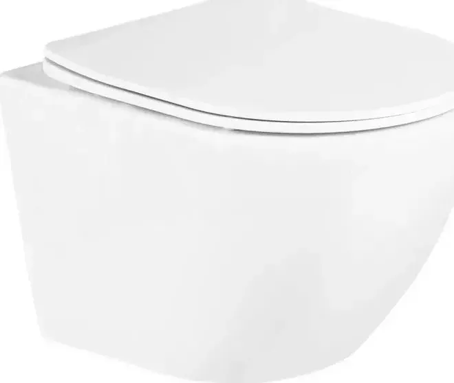Унитаз подвесной BELBANGO Uno с сиденьем микролифт (BB3105CHR, BB3105SC)