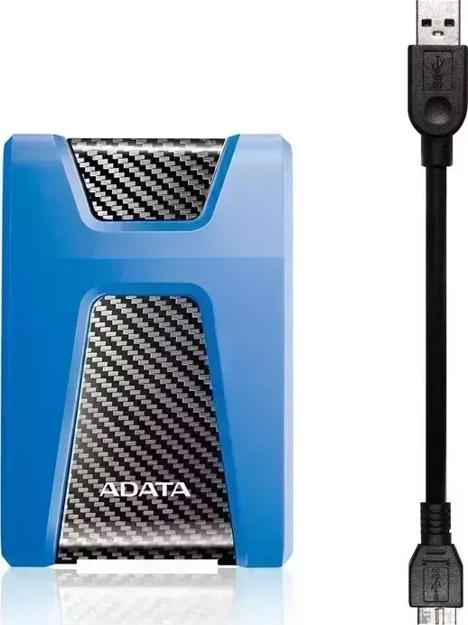 Внешний HDD A-DATA диск 1TB HD650, 2,5" , USB 3.1, синий