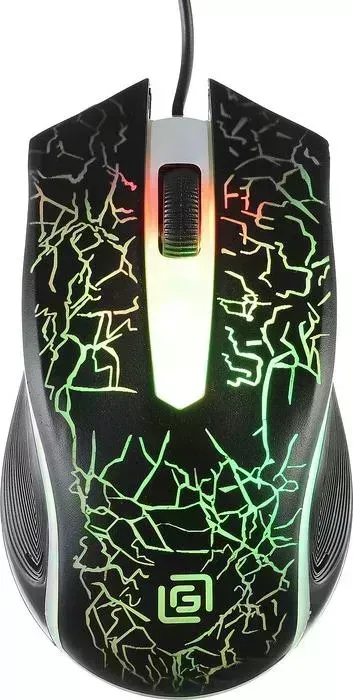 Мышь проводная OKLICK 395M Shadow USB черный