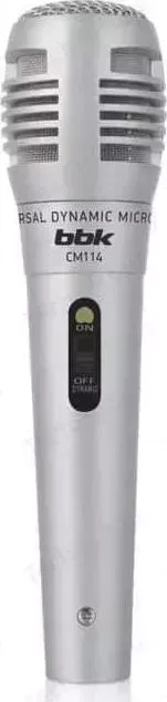 Микрофон BBK CM114 silver
