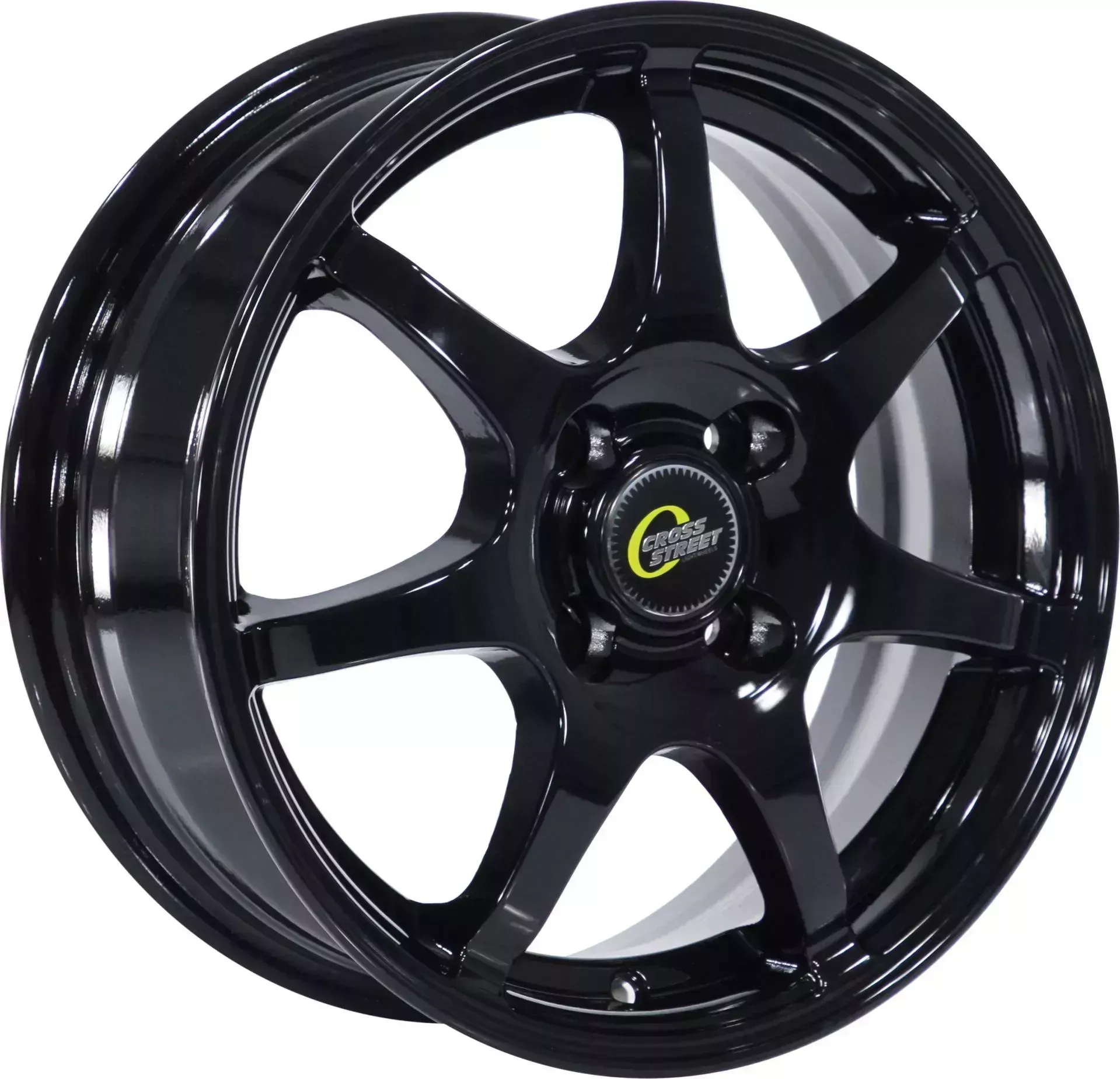 Диск автомобильный CROSS STREET CR-15(A1151) 6x15/4x100 ET47 D60.1 Black (A1151) 6X15/4X100 BLACK
