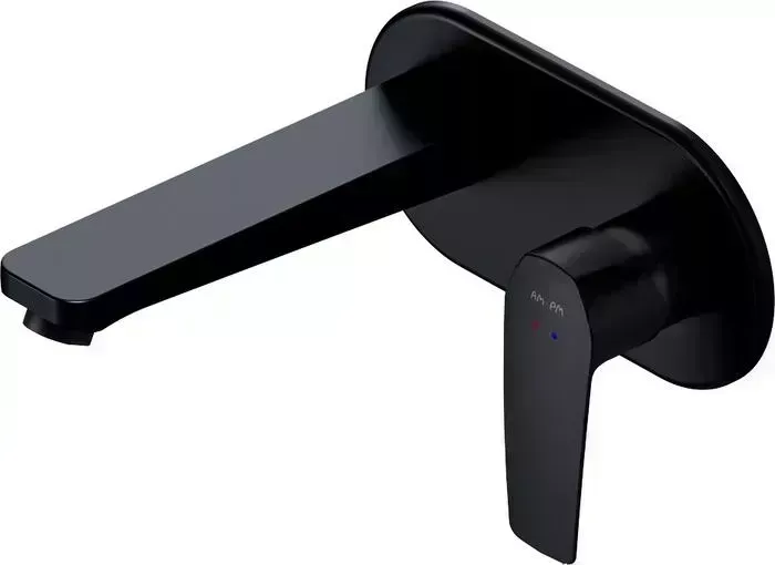 Смеситель для раковины Am.Pm Gem встраиваемый, черный (F90A72222)