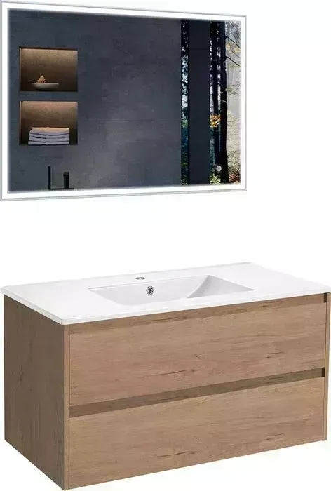 Мебель для ванной Vincea Gio 100х46 N.Oak
