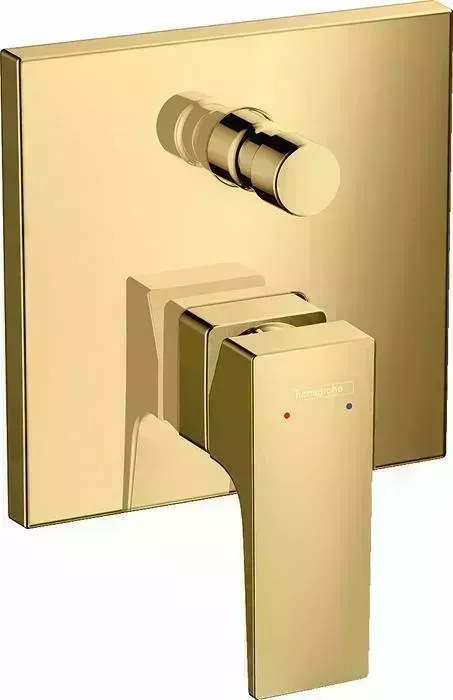Смеситель для ванны Hansgrohe Metropol механизма 01800180, полированное золото (32546990)