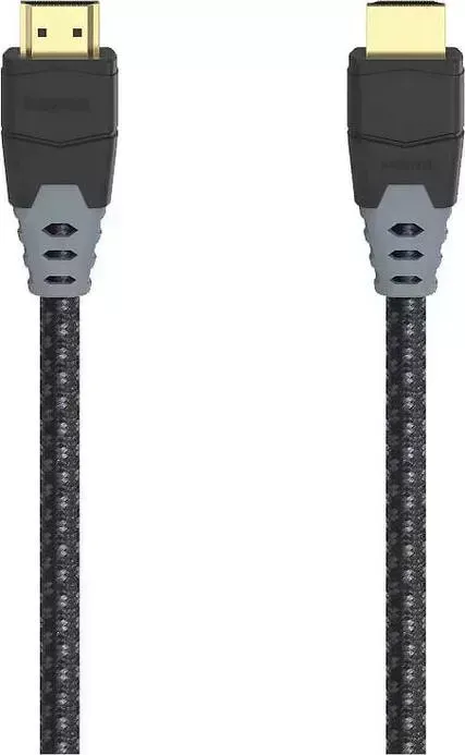 Кабель HDMI HAMA H-205445 (m)/ (m) 1.5м. Позолоченные контакты черный (уп.:1шт) (00205445)