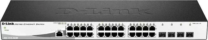 Коммутатор D-LINK DGS-1210-28/ME/A2 24G 4SFP управляемый